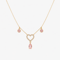 Collana Cuore Rosa